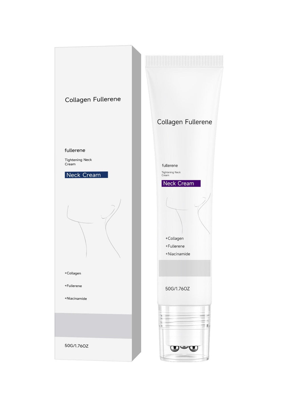 Advanced Collagen V-Roller Neck Cream Pro